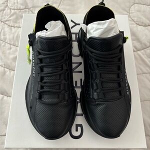 Givenchy Black and Neon Green Men's Sneakers